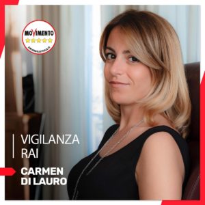 Carmen Di Lauro M5S Vigilanza RAI