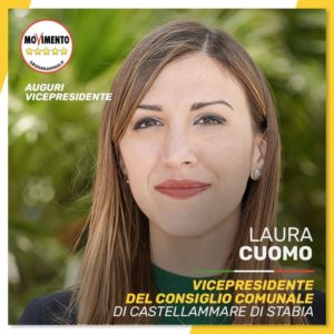 M5S Laura Cuomo Castellammare di Stabia