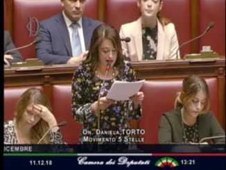 Dichiarazione voto Daniela Torto