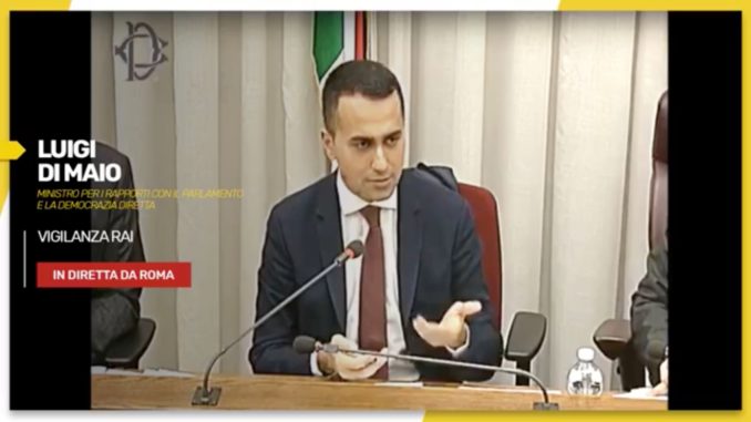 Luigi Di Maio Vigilanza RAI